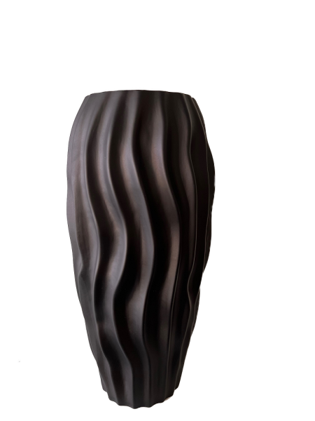 Vase schwarz